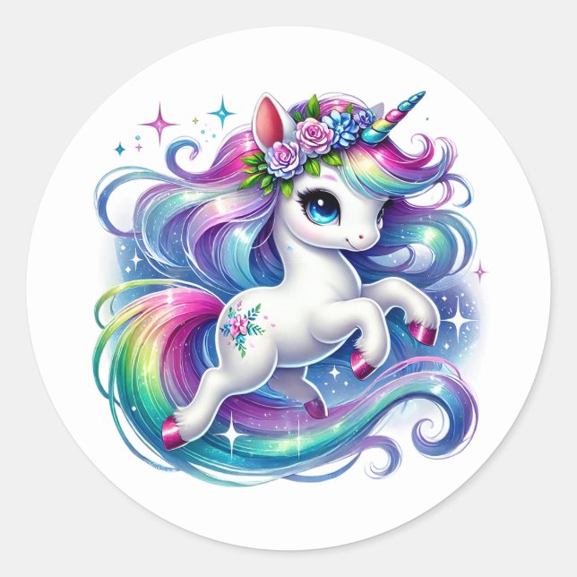 Adesivo Unicorn Stickers (Frente)