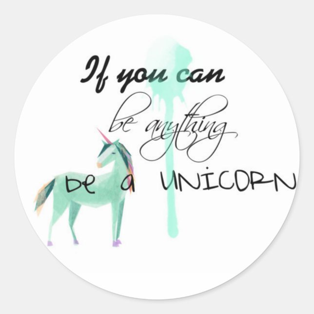 Adesivo Unicorn Stickers (Frente)