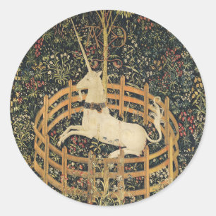 Adesivo Unicorn Tapestries Tapeçaria Clássica