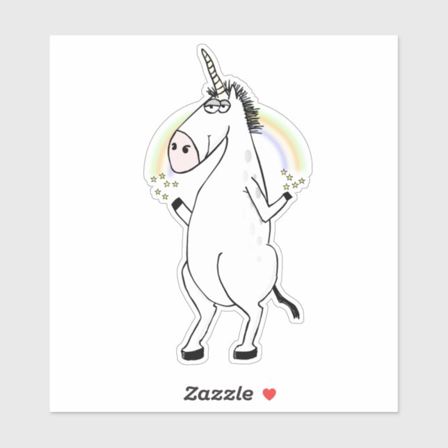 Adesivo Unicórnio (Folha)