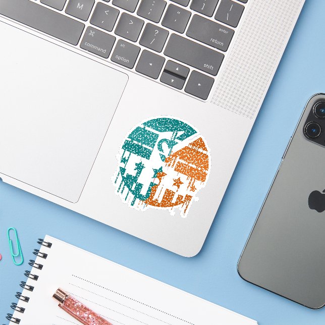 Adesivo Unidade em Movimento - Gotas de Democracia (Notebook com iPhone)