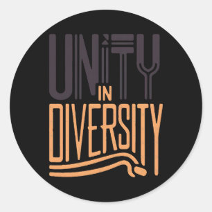 Adesivo Unidade Na Diversidade 1