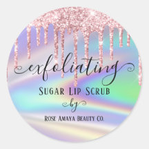 Unidades de Brilho Rosa de Tendência Personalizada