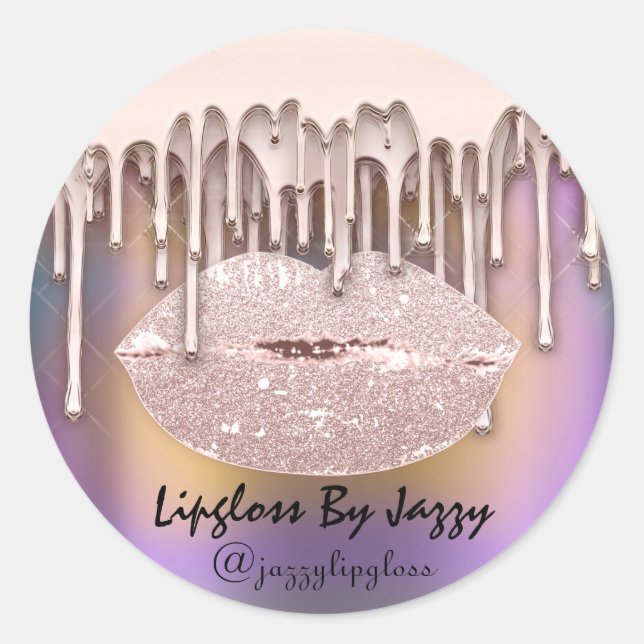 Adesivo Unidades de empacotamento de libélulas de maquilha (Frente)