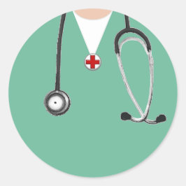 Adesivo Uniformes de Médico