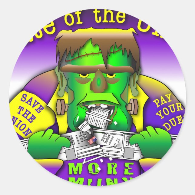 Adesivo Union Frankenstein (Frente)