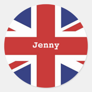 Adesivo Union Jack, Jenny