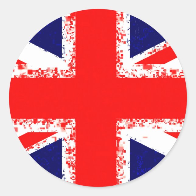Adesivo Union jack london flag uk (Frente)