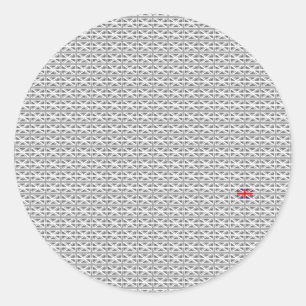 Adesivo Union Jack - Reino Unido