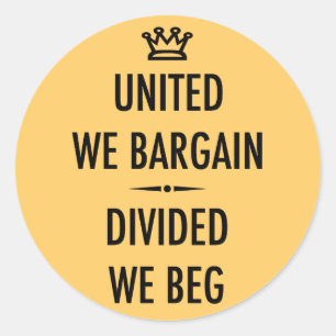 Adesivo United We Bargain