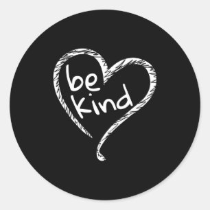 Adesivo Unity Day Orange Heart Be Kind Anti Bullying Boys
