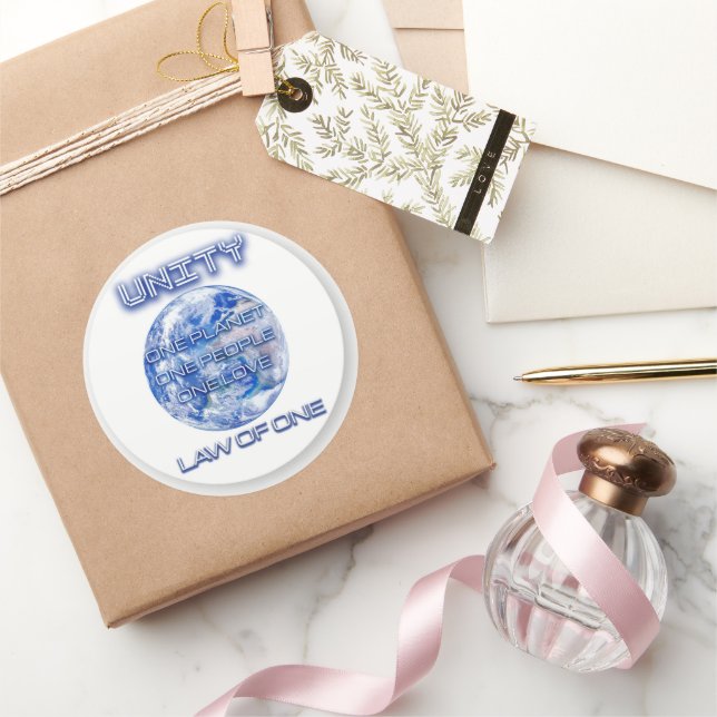 Adesivo UNITY stickers! Autocollants UNITE planétaire! (Presentear)