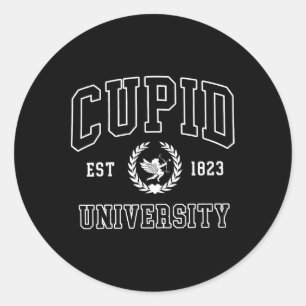 Adesivo Universidade Cupid Est 1823 Cute Dia de os namorad