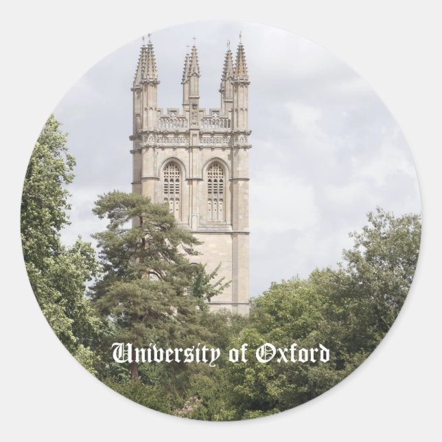 Adesivo Universidade de Oxford (Frente)