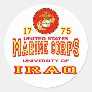 Adesivo Universidade do Corpo do Marines dos Estados