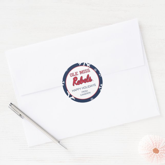 Adesivo Universidade do Mississippi | Ole Miss Rebels (Envelope)