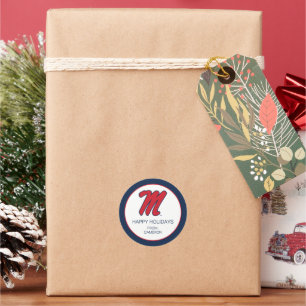 Adesivo Universidade do Mississippi Script M