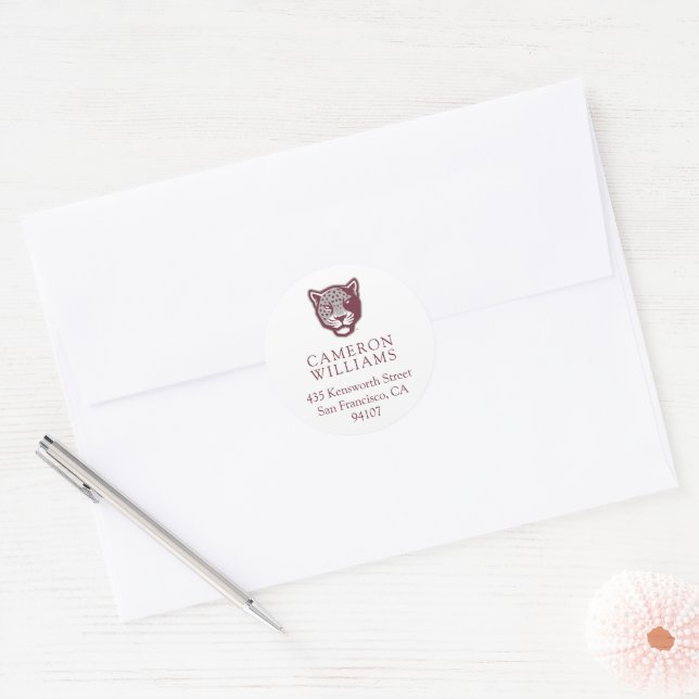 Adesivo Universidade do Texas A&M - San Antonio | Jaguares (Envelope)