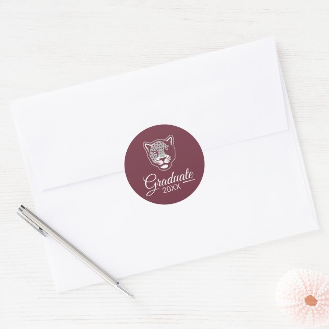 Adesivo Universidade do Texas A&M - San Antonio | Jaguares (Envelope)