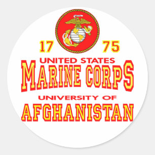 Adesivo Universidade dos Estados Unidos Marine Corps Afega