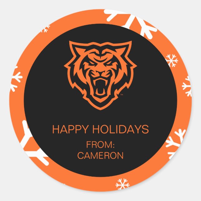 Adesivo Universidade Estadual de Idaho Bengals Spirit Desi (Frente)