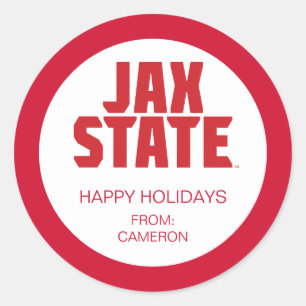 Adesivo Universidade Estadual de Jacksonville JAX STATE Bo