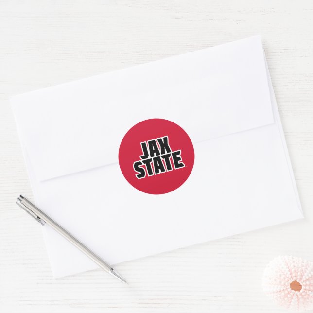 Adesivo Universidade Estadual de Jacksonville JAX STATE Te (Envelope)