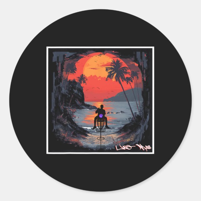 Adesivo Uno Mas - Disc Golf  (Frente)