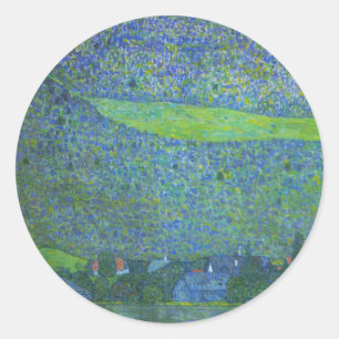 Adesivo Unterach no Attersee por Klimt, Arte Nova vintage
