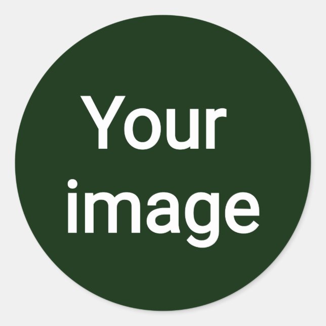 Adesivo Upload Your Custom Image – Personalized Graphic (Frente)