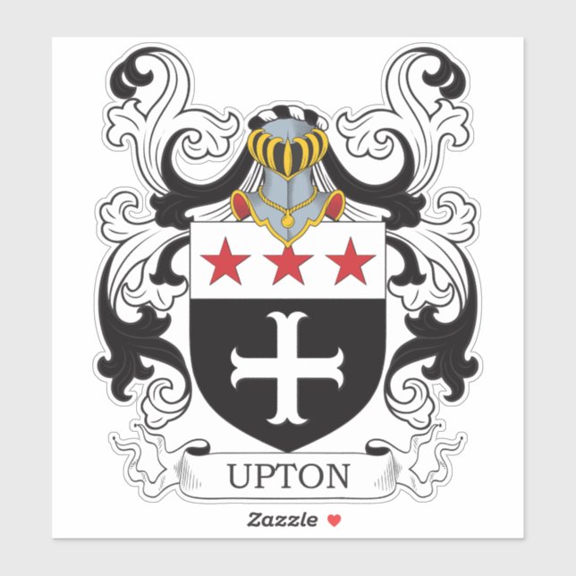 Adesivo Upton Casaco de Armas (Folha)