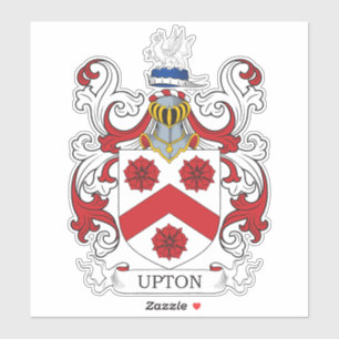 Adesivo Upton Family Crest