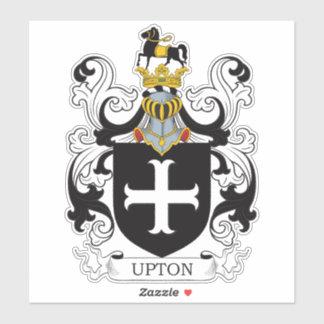 Adesivo Upton Family Crest