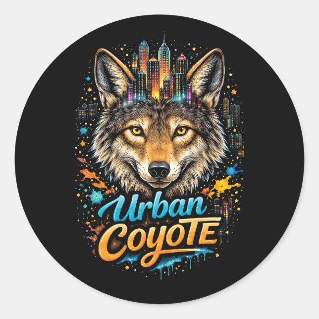 Adesivo Urban Coyote (Frente)