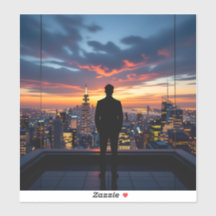 Urban Sunset Reflections