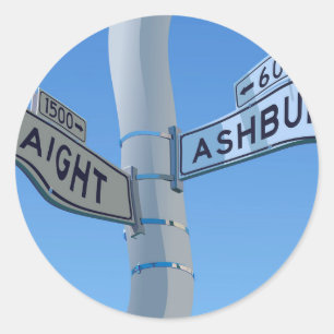 Adesivo Urdidura de Haight Ashbury