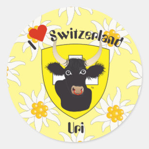 Adesivo Uri Suíça Suisse Svizzera Svirza Kleber
