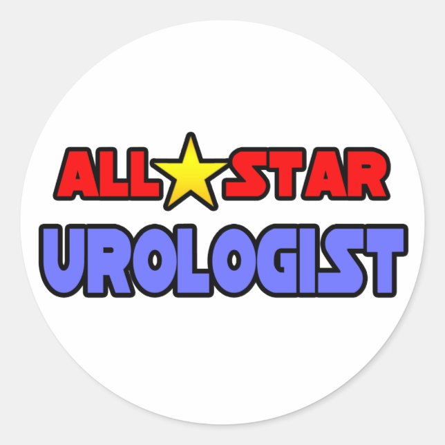 Adesivo Urologista de Todas as Estrelas (Frente)