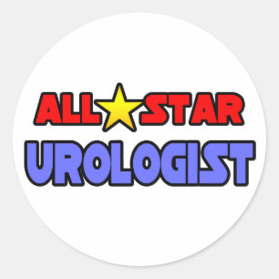 Adesivo Urologista de Todas as Estrelas