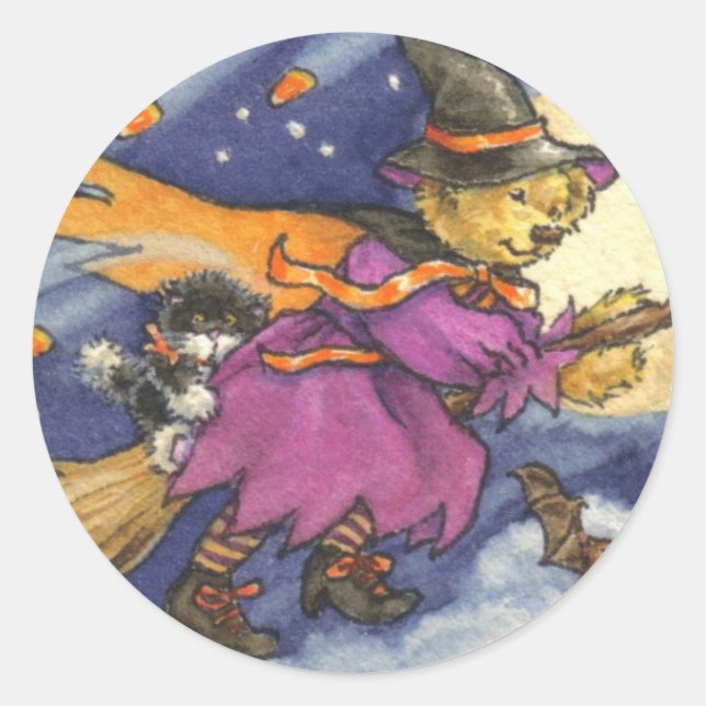 Adesivo Ursinho Witch Sticker (Frente)
