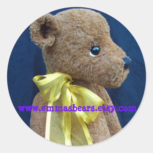 Adesivo urso alfie (Frente)