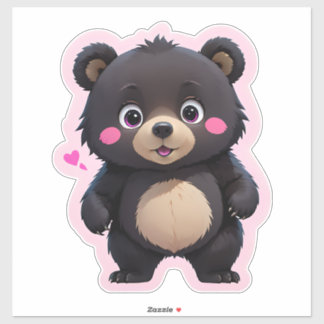 Adesivo Urso Bebê Bonito