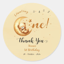 Urso Bebê Bonito Dormindo No primeiro aniversario 