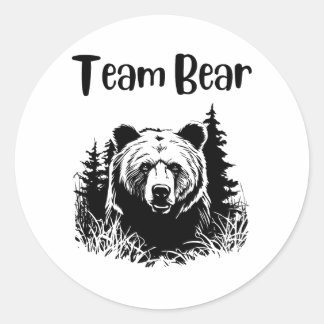 Adesivo Urso de Equipe
