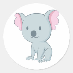 Adesivo Urso de Koala australiano do bebê