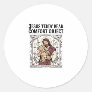 Adesivo Urso de pelúcia Jesus Objeto de conforto Urso de p