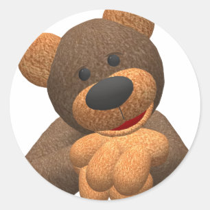 Adesivo Urso Dinky