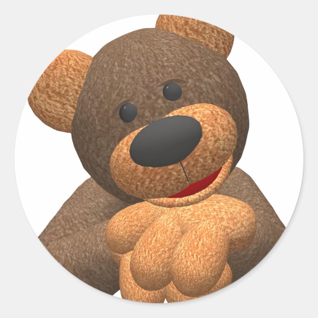 Adesivo Urso Dinky (Frente)