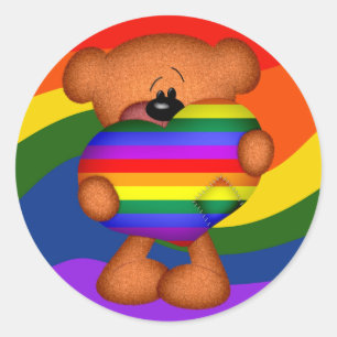 Adesivo Urso do Orgulho