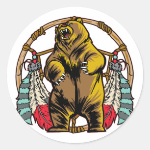 Adesivo Urso Dreamcatcher